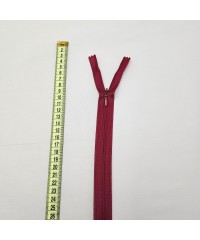 Gizli Fermuar | Uzunluk: 40 cm | Canlı Bordo
