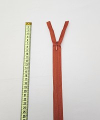 Gizli Fermuar | Uzunluk: 40 cm | Kiremit Gizli Fermuar | Uzunluk: 40 cm | Kiremit