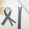 Yuvarlak Halka Fermuar | Mont-Çanta Fermuarı Uzunluk: 47 cm Gri Yuvarlak Halka Fermuar | Mont-Çanta Fermuarı Uzunluk: 47 cm Gri
