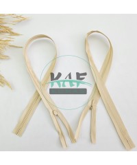 Gizli Fermuar | Uzunluk: 40 cm | Bej