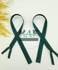 Gizli Fermuar | Uzunluk: 25 cm | Petrol Yeşili Gizli Fermuar | Uzunluk: 25 cm | Petrol Yeşili