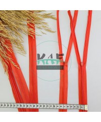 Gizli Fermuar | Uzunluk: 40 cm | Açık Kiremit