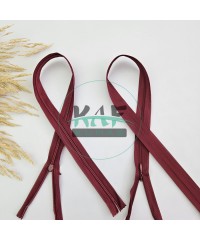Gizli Fermuar | Uzunluk: 40 cm | Bordo