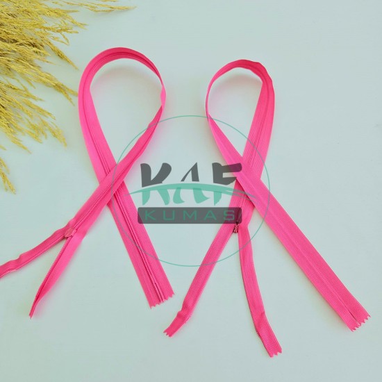 Gizli Fermuar | Uzunluk: 29 cm | Fuşya Gizli Fermuar | Uzunluk: 29 cm | Fuşya