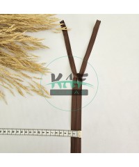 Gizli Fermuar | Uzunluk: 60 cm | Açık Kahverengi