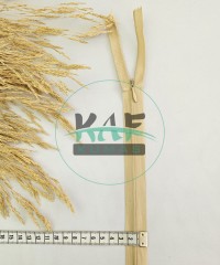 Gizli Fermuar | Uzunluk: 60 cm | Bej Gizli Fermuar | Uzunluk: 60 cm | Bej