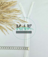 Gizli Fermuar | Uzunluk: 60 cm | Beyaz Gizli Fermuar | Uzunluk: 60 cm | Beyaz