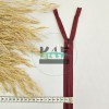 Gizli Fermuar | Uzunluk: 50 cm | Bordo