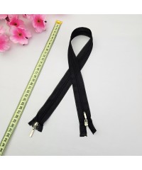 Çift Elcikli Gizli Fermuar | Uzunluk: 97 cm | Siyah