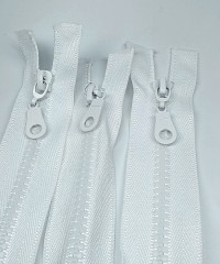 Kemik Fermuar | Çanta Fermuarı Uzunluk: 28 cm Beyaz