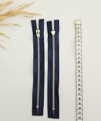 18 cm Metalik Dişli Fermuar | Spor Giyim Fermuar Lacivert 18 cm Metalik Dişli Fermuar | Spor Giyim Fermuar Lacivert