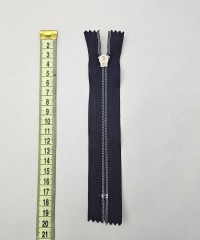 Naylon Dişli Fermuar | Çanta Fermuarı Uzunluk: 14 cm Lacivert