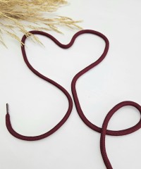 Sweatshirt İpi | Plastik Uçlu 120 cm Kordon | Bordo Sweatshirt İpi | Plastik Uçlu 120 cm Kordon | Bordo