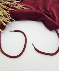 Sweatshirt İpi | Plastik Uçlu 120 cm Kordon | Bordo Sweatshirt İpi | Plastik Uçlu 120 cm Kordon | Bordo