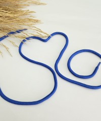 Sweatshirt İpi | Plastik Uçlu 125 cm Kordon | Saks Mavi Sweatshirt İpi | Plastik Uçlu 125 cm Kordon | Saks Mavi