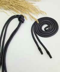 Sweatshirt İpi | Uçlamalı 130 cm Kordon | Koyu Gri Sweatshirt İpi | Uçlamalı 130 cm Kordon | Koyu Gri