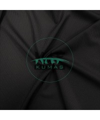 Fitilli İnterlok Kumaş | Taytlık ve Mayoluk | Siyah 11-85