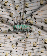 Baskılı Penye İnterlok Kumaş | 400x180 cm | 16-4