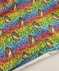 Baskılı Pamuk Penye Parça Süprem Kumaş | Unicorn