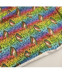 Baskılı Pamuk Penye Parça Süprem Kumaş | Unicorn