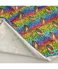 Baskılı Pamuk Penye Parça Süprem Kumaş | Unicorn