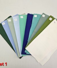 Ribana Parça Kumaş  30x30 cm| Set 1