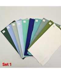 Ribana Parça Kumaş  30x30 cm| Set 1