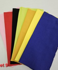 Ribana Parça Kumaş  30x30 cm| Set 9