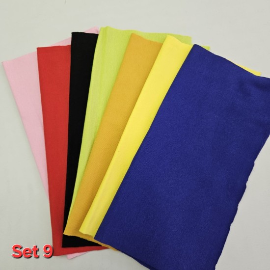 Ribana Parça Kumaş  30x30 cm| Set 9