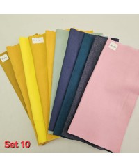 Ribana Parça Kumaş  30x30 cm| Set 10