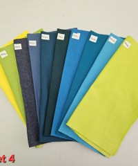 Ribana Parça Kumaş  30x30 cm| Set 4