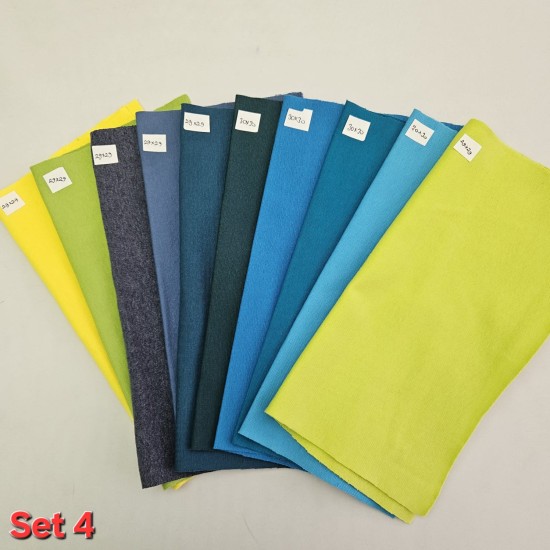 Ribana Parça Kumaş  30x30 cm| Set 4