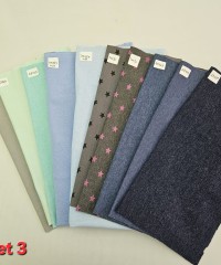 Ribana Parça Kumaş  30x30 cm| Set 3