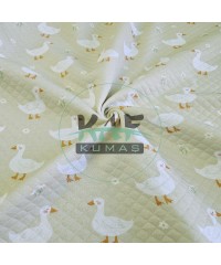 Desenli Kapitone Kumaş | Ördek