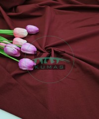 Penye %95 Pamuk %5 Elastan İki İplik Kumaş | Bordo Penye %95 Pamuk %5 Elastan İki İplik Kumaş | Bordo