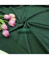 Penye %95 Pamuk %5 Elastan İki İplik Kumaş | Yeşil