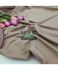 Penye %95 Pamuk %5 Elastan İki İplik Kumaş | Açık Kahverengi