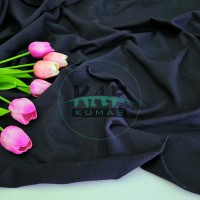 Penye %95 Pamuk %5 Elastan İki İplik Kumaş | Lacivert