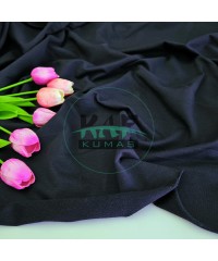 Penye %95 Pamuk %5 Elastan İki İplik Kumaş | Lacivert