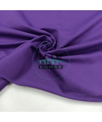 Penye %95 Pamuk %5 Elastan İki İplik Kumaş | Mor Penye %95 Pamuk %5 Elastan İki İplik Kumaş | Mor