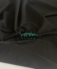 Penye 72% Pamuk 24% Polyester 6% Elastan İki İplik Kumaş | Siyah Penye 72% Pamuk 24% Polyester 6% Elastan İki İplik Kumaş | Siyah