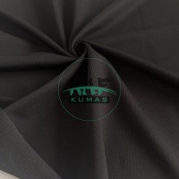 Penye 72% Pamuk 24% Polyester 6% Elastan İki İplik Kumaş | Siyah Penye 72% Pamuk 24% Polyester 6% Elastan İki İplik Kumaş | Siyah