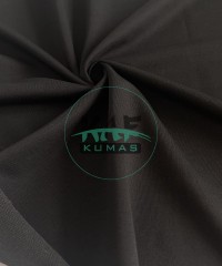 Penye 72% Pamuk 24% Polyester 6% Elastan İki İplik Kumaş | Siyah Penye 72% Pamuk 24% Polyester 6% Elastan İki İplik Kumaş | Siyah