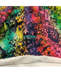 Baskılı Penye İki İplik Kumaş| Renkli Desen