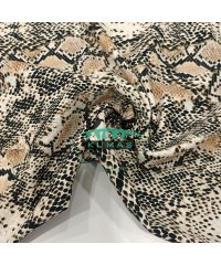 Baskılı Penye İki İplik Kumaş| Leopar Desen