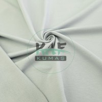 Penye 75% Pamuk 25% Polyester 5% Elastan İki İplik Kumaş | Açık Gri Penye 75% Pamuk 25% Polyester 5% Elastan İki İplik Kumaş | Açık Gri
