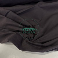 Penye %95 Pamuk %5 Elastan İki İplik Kumaş | Kahverengi 