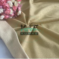 Gold Simli %95 Pamuk %5 Sim Diagonel İki İplik Kumaş Gold Simli %95 Pamuk %5 Sim Diagonel İki İplik Kumaş