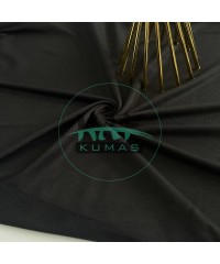 Viskon İki İplik Kumaş | Siyah