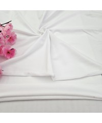 Beyaz Eşofman Takımı Dikimi için Hazır Set: 250x180 cm İki İplik + 100x70 cm Ribana Kumaş